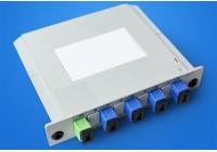 1x4 UPC Splitter PLC Fiber FTTH Casette Type