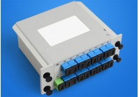 1x16 Casette PLC Splitter with SC UPC Connector FTTH